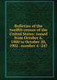 Bulletins of the twelfth census of the United States: issued from October 6, 1900 to October 20, 1902 . number 4 -247, 