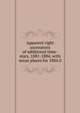Apparent right ascensions of additional time-stars, 1881-1884, with mean places for 1884.0, 