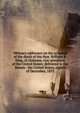 Obituary addresses on the occasion of the death of the Hon. William R. King, of Alabama, vice-president of the United States: delivered in the Senate . the United States, eighth of December, 1853, 