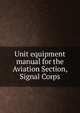 Unit equipment manual for the Aviation Section, Signal Corps, 