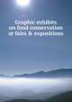 Graphic exhibits on food conservation at fairs & expositions, 