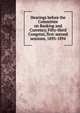 Hearings before the Committee on Banking and Currency, Fifty-third Congress, first-second sessions, 1893-1894, 