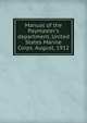 Manual of the Paymaster's department, United States Marine Corps. August, 1912, 