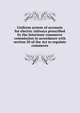 Uniform system of accounts for electric railways prescribed by the Interstate commerce commission in accordance with section 20 of the Act to regulate commerce, 
