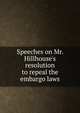 Speeches on Mr. Hillhouse's resolution to repeal the embargo laws, 