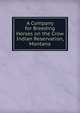 A Company for Breeding Horses on the Crow Indian Reservation, Montana, 