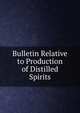 Bulletin Relative to Production of Distilled Spirits, 