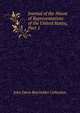 Journal of the House of Representatives of the United States, Part 1, John Davis Batchelder Collection 