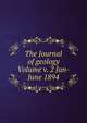 The Journal of geology Volume v. 2 Jan-June 1894, 