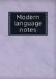 Modern language notes, 