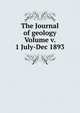 The Journal of geology Volume v. 1 July-Dec 1893, 