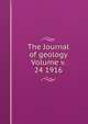 The Journal of geology Volume v. 24 1916, 