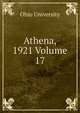 Athena, 1921 Volume 17, Ohio University 