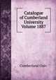 Catalogue of Cumberland University Volume 1887, Cumberland Univ. 