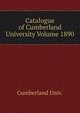 Catalogue of Cumberland University Volume 1890, Cumberland Univ. 