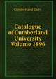 Catalogue of Cumberland University Volume 1896, Cumberland Univ. 