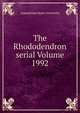 The Rhododendron serial Volume 1992, Appalachian State University 