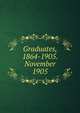 Graduates, 1864-1905. November 1905, 