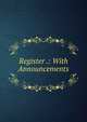 Register .: With Announcements, 