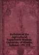 Bulletins of the Agricultural Experiment Station: University of Illinois, Volumes 199-218, 