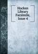 Hocken Library Facsimile, Issue 4, 
