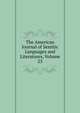 The American Journal of Semitic Languages and Literatures, Volume 25, 