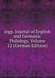 Jegp. Journal of English and Germanic Philology, Volume 12 (German Edition), 