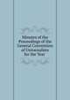 Minutes of the Proceedings of the General Convention of Universalists for the Year ., 