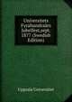 Universitets Fyrahundraars Jubelfest,sept. 1877 (Swedish Edition), Uppsala Universitet 
