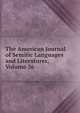 The American Journal of Semitic Languages and Literatures, Volume 26, 