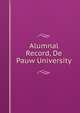 Alumnal Record, De Pauw University, 