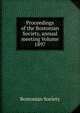 Proceedings of the Bostonian Society, annual meeting Volume 1897, Bostonian Society 
