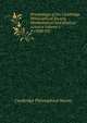Proceedings of the Cambridge Philosophical Society, Mathematical and physical sciences Volume v. 4 (1880-83), Cambridge Philosophical Society 