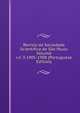Revista da Sociedade Scientifica de Sao Paulo Volume v.1-3 1905-1908 (Portuguese Edition), 