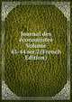 Journal des economistes Volume 43-44 ser.2 (French Edition), 