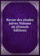 Revue des etudes juives Volume 66 (French Edition), 