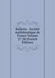 Bulletin - Societe mathematique de France Volume 27-28 (French Edition), 
