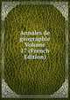 Annales de geographie Volume 17 (French Edition), 