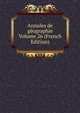 Annales de geographie Volume 26 (French Edition), 