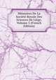 Memoires De La Societe Royale Des Sciences De Liege, Volume 5 (French Edition), 