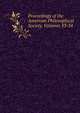 Proceedings of the American Philosophical Society, Volumes 33-34, 