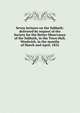 Seven lectures on the Sabbath: delivered by request of the Society for the Better Observance of the Sabbath, in the Town Hall, Woolwich, in the months of March and April, 1852, 