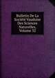 Bulletin De La Societe Vaudoise Des Sciences Naturelles, Volume 32, 