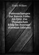 Untersuchungen Zur Snorra Edda: Als Einl. Zur "Prosaischen Edda Im Auszuge" (German Edition), Ernst Wilken 
