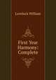 First Year Harmony: Complete, William Lovelock 