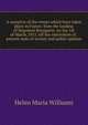 A narrative of the events which have taken place in France: from the landing of Napoleon Bonaparte, on the 1st of March, 1815, till the restoration of . present state of society and public opinion, Helen Maria Williams 