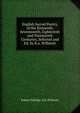English Sacred Poetry, of the Sixteenth, Seventeenth, Eighteenth and Nineteenth Centuries, Selected and Ed. by R.a. Willmott, Robert Eldridge Aris Willmott 