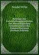 Beitrage Zur Entwickelungsgeschichte Der Physiologischen Gewebesysteme Bei Einigen Florideen (German Edition), Nordal Wille 
