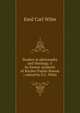 Studies in philosophy and theology /c by former students of Borden Parker Bowne ; edited by E.C. Wilm, Emil Carl Wilm 