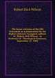 The lower criticism of the Old Testament as a preparation for the higher criticism: inaugural address of . Robert Dick Wilson . as Professor of . Theological Seminary, September 21, 1900, Robert Dick Wilson 